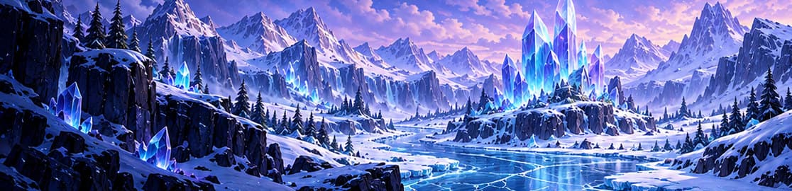 Illustration from the Frost Caverns mining area
